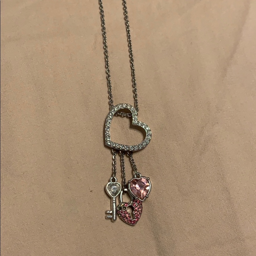 Swarovski heart necklace